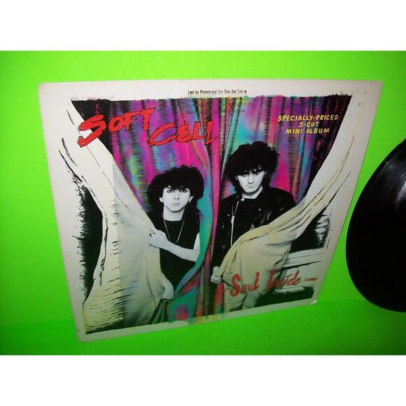 Soft Cell Soul Inside Vinyl 12" Record SynthPop 1984 James Bond 007 Theme Promo - Picture 3 of 3